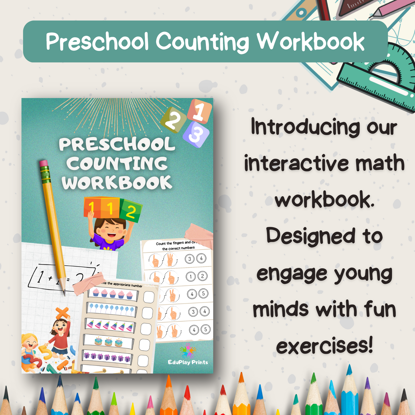 Preschool Counting Workbook