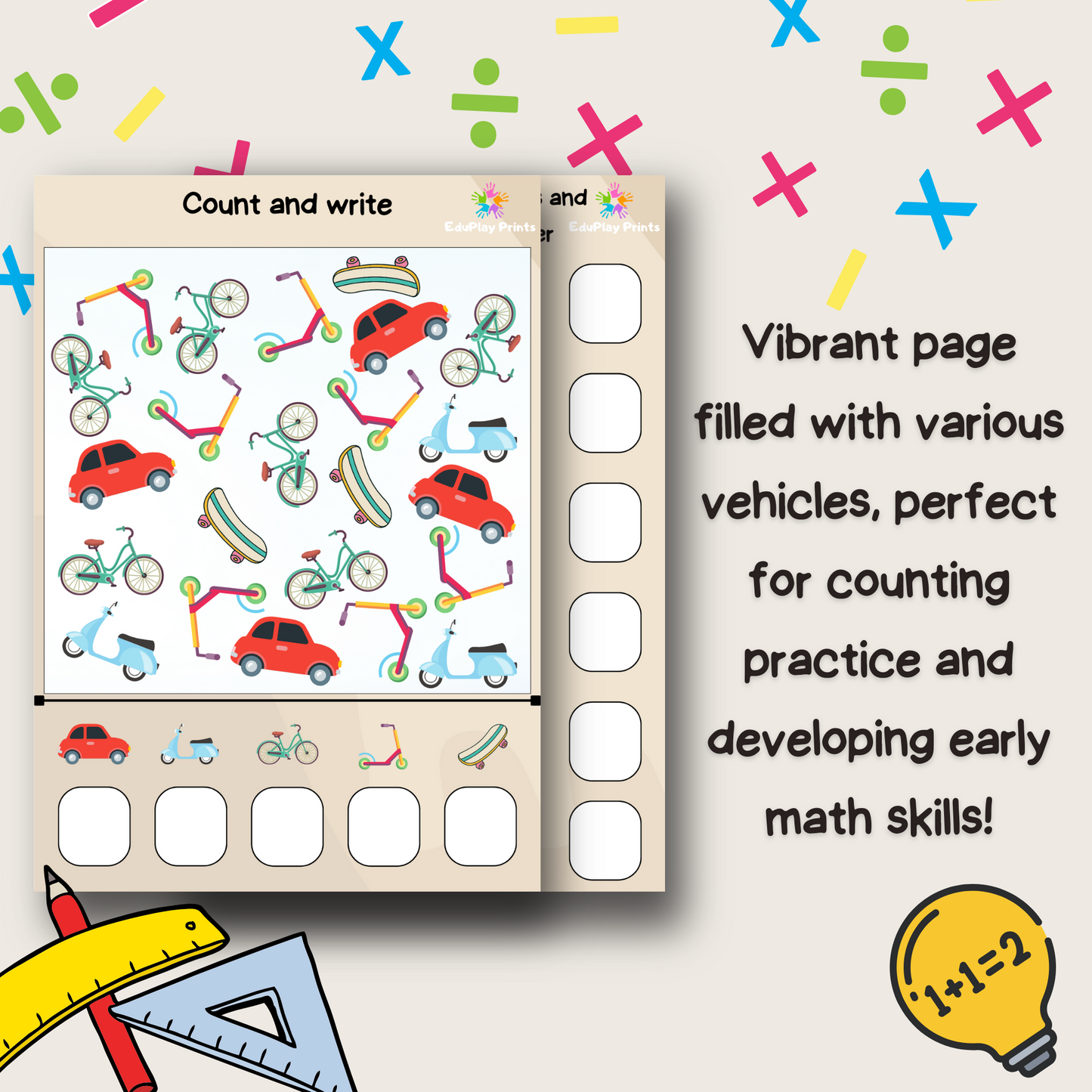 Preschool Counting Workbook