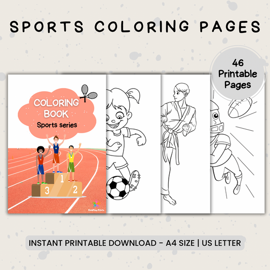 Sports Coloring Pages