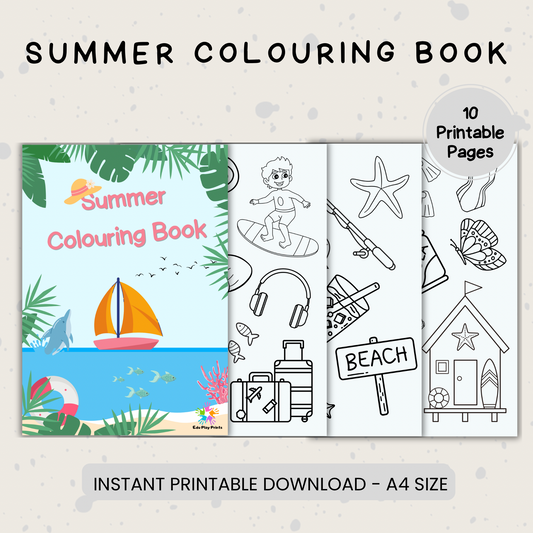 Summer Coloring Pages