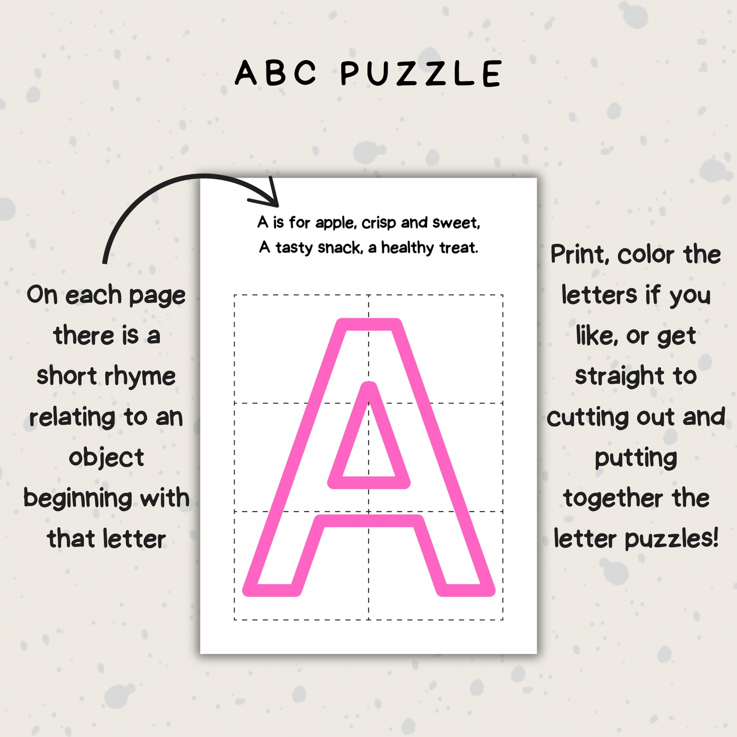 Montessori ABC Puzzle