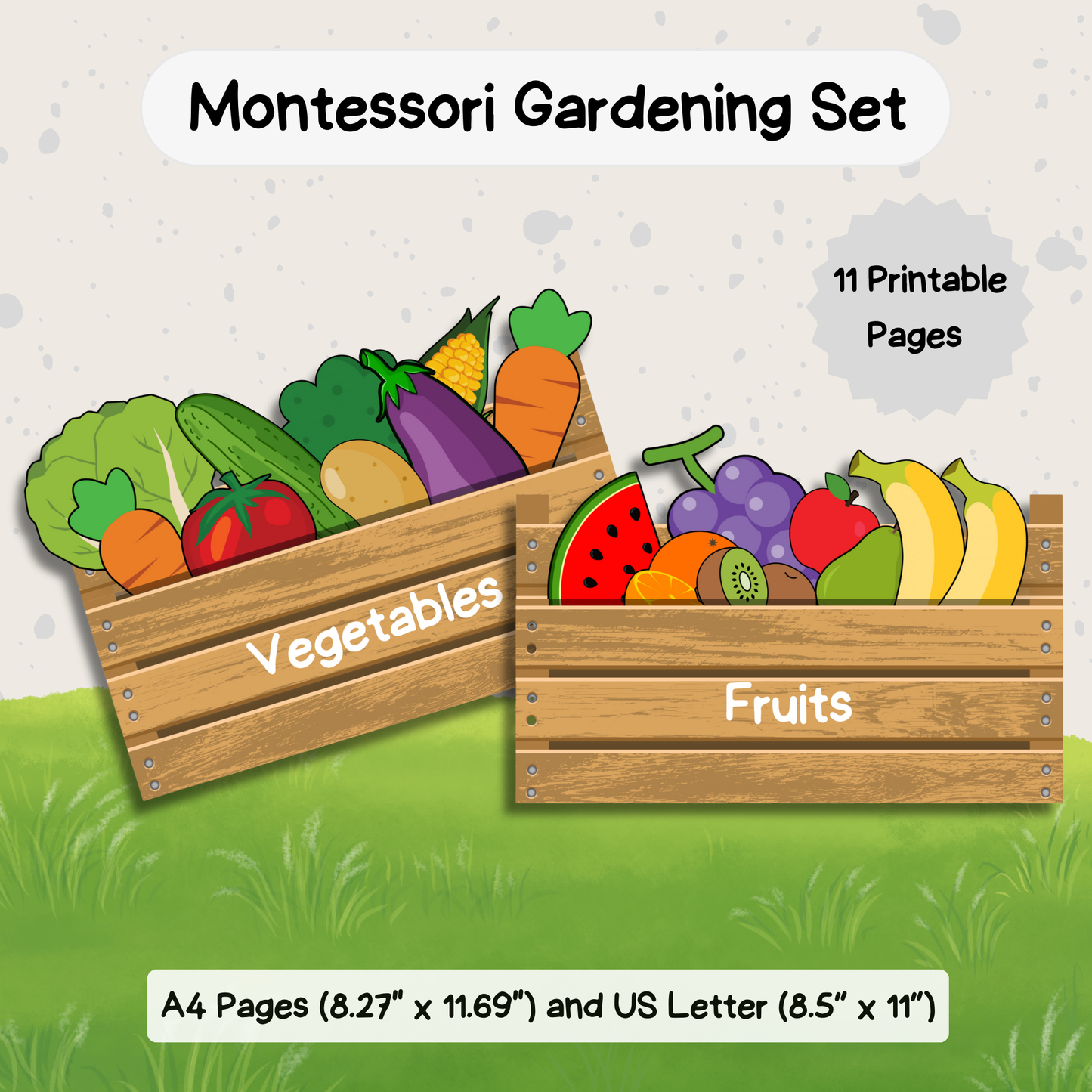 Montessori Gardening Set